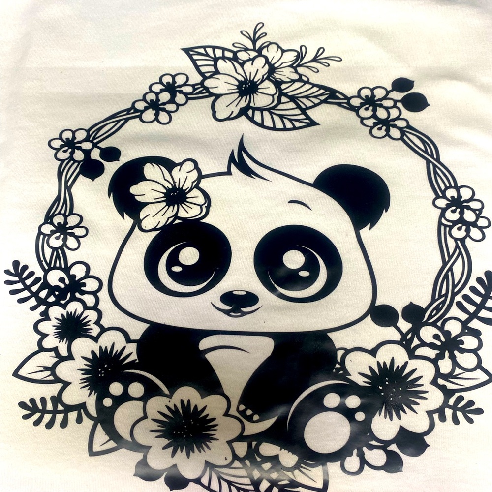 Floral Panda Graphic Tee